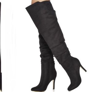 Natalka over-the-knee, wide-calf boot SEXY